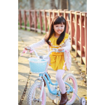Detský bicykel 16" RoyalBaby Star Girl RB-16G-1 bielo-modrý